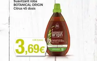 Supermercats Jespac Suavitzant roba botanical origin citrus oferta