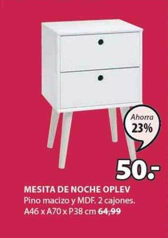 JYSK Mesita de noche oplev oferta