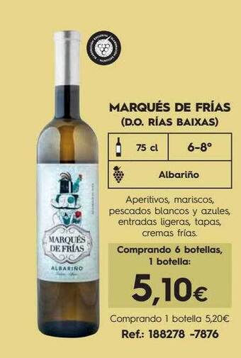 Makro Marqués de frías (d.o. rías baixas) oferta