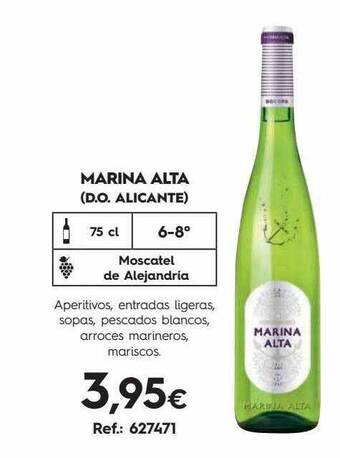 Makro Marina alta (d.o. alicante) oferta