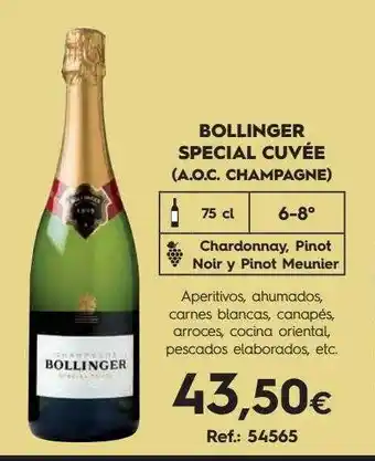 Makro Bollinger special cuvée (a.o.c. champagne) oferta
