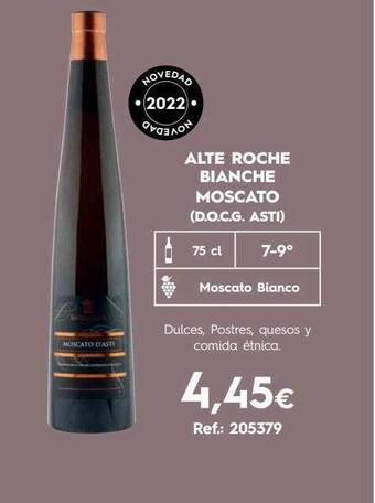 Makro Alte roche bianche moscato (d.o.c.g. asti) oferta