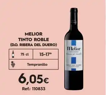 Makro Melior tinto roble (d.o. ribera del duero) oferta