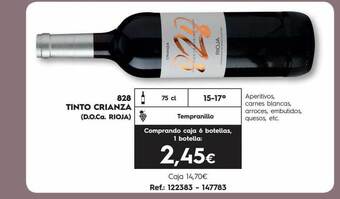 Makro 828 tinto crianza (d.o.ca. rioja) oferta
