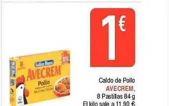 Masymas Caldo de pollo avecrem oferta