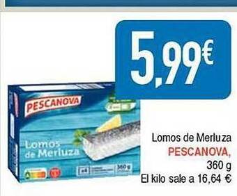 Masymas Lomos de merluza pescanova oferta