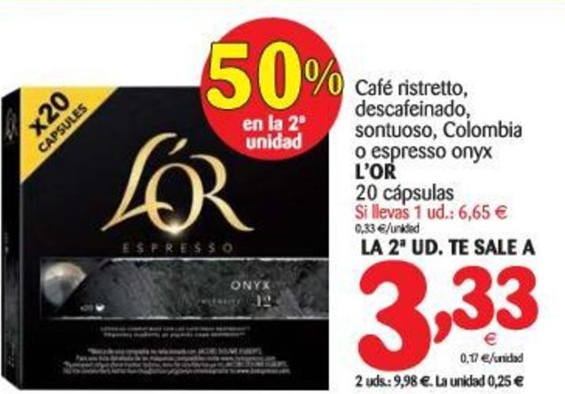 El precio y las condiciones de Alimerka están en el catálogo o el sitio web  que dirigen.