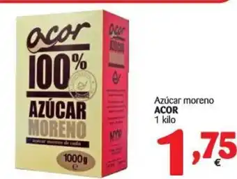 Alimerka Acor Azúcar moreno 1kl oferta