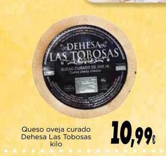 Supermercados Piedra Queso oveja curado dehesa las tobosas kilo oferta