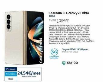 Movistar Samsung galaxy z fold 4 oferta