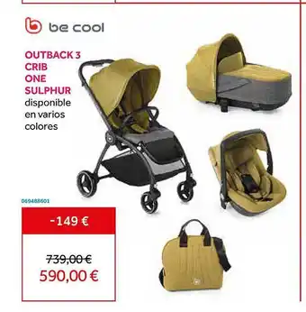 Prénatal Outback 3 crib one sulphur be cool oferta