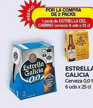 CashDiplo Estrella galicia cerveza 0.0° 6 oferta