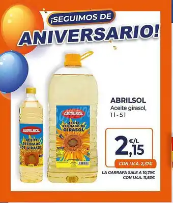 CashDiplo Abrilsol aceite girasol oferta