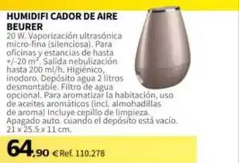 Coferdroza Humidificador de aire beurer oferta