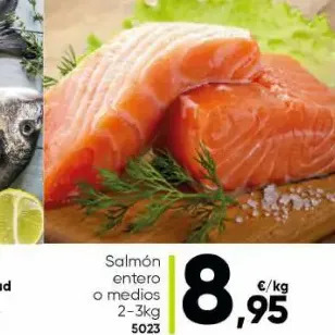 Family Cash Salmón entero oferta