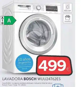 Tien 21 Lavadora bosch wuu24t62es oferta