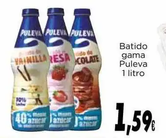 Supermercados Piedra Batido gama puleva oferta
