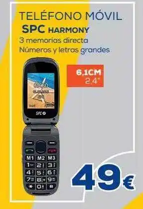 Tiendas Electrón Teléfono móvil spc harmony oferta