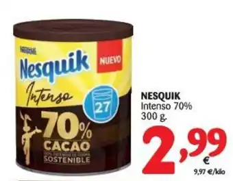 Alimerka Nesquik Intenso 70% 300g oferta
