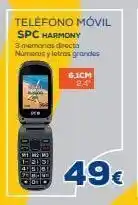Tiendas Electrón Teléfono móvil spc oferta