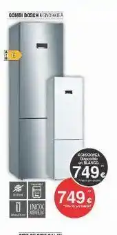 Milar E combi bosch kgn39kea inox kononnel dispo on blanco 749€ 749€ por ed oferta