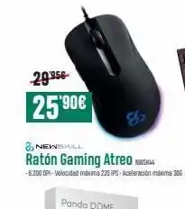 PCBox 29:956- 25.90€ &newskill ratón gaming atreo wska -5.200 dpi-velocidad máxima 220 ips-aceleración maxima 306 & oferta
