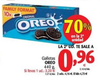 Alimerka Oreo Galletas 440g oferta