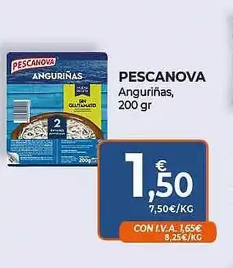 CashDiplo Pescanova anguriñas 200 gr oferta