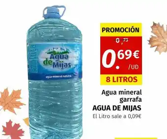 Maskom Supermercados Agua mineral garrafa agua de mijas oferta