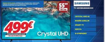 Mi electro Samsung tv ue55bu8000kxxc oferta