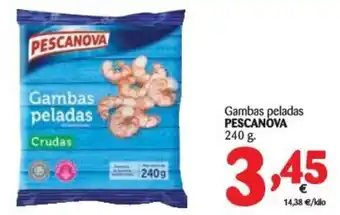 Alimerka Pescanova Gambas peladas 240g oferta