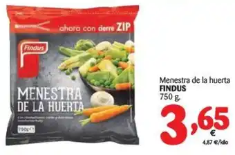 Alimerka Findus Menestra de la huerta 750g oferta