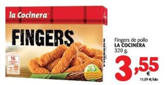 Alimerka La Cocinera Fingers de pollo 320g oferta