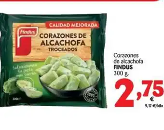 Alimerka Findus Corazones de alcachofa 300g oferta