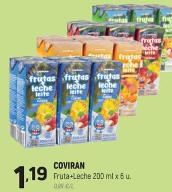 Coviran Coviran Fruta+ Leche oferta