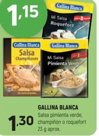 Coviran Gallina Blanca Salsa pimienta verde oferta