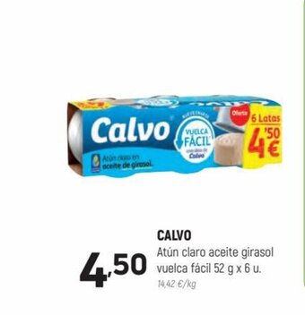 Coviran Calvo Atún claro aceite girasol oferta