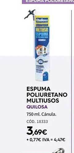 ferrOkey Espuma poliuretano multiusos quilosa oferta