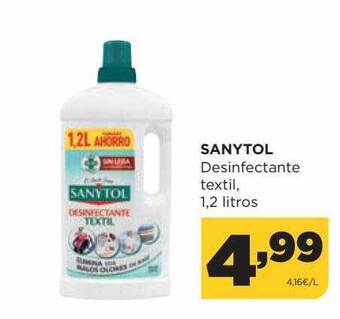 Alimerka Sanytol desinfectante textil oferta