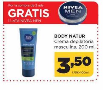 Alimerka Body natur crema depilatoria masculina oferta