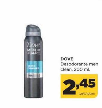 Alimerka Dove desodorante men clean oferta