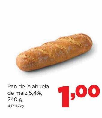 Alimerka Pan de la abuela de maiz oferta