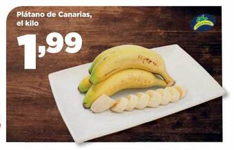 Alimerka Plátano de canarias oferta