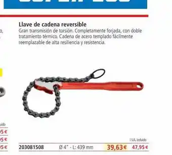 Coinfer Llave de cadena resersible oferta
