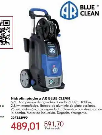 Coinfer Hidrolimpiadora ar blue clean oferta