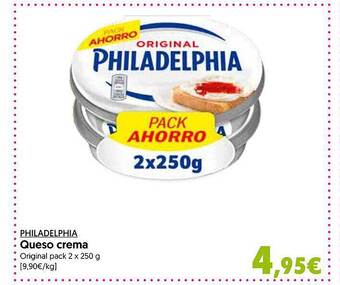 Hiper Usera Philadelphia queso crema oferta