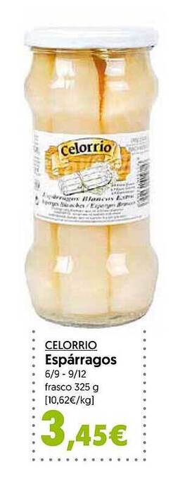 Hiper Usera Celorrio espárragos oferta