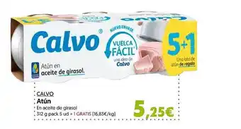 Hiper Usera Calvo atún oferta