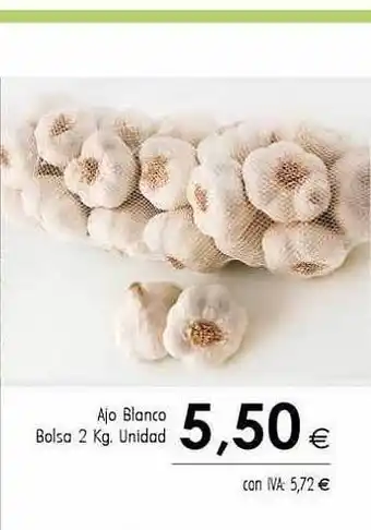 Cash Ifa Ajo blanco bolsa unidad oferta
