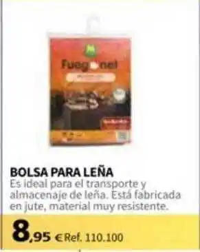 Coferdroza Bolsa para leña oferta